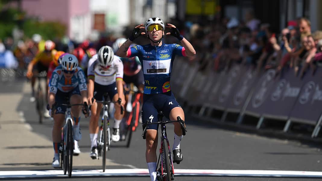 RideLondon Classique 2024 - 2. Etappe: Noch deutlicher als zum Auftakt: Wiebes wieder vorne