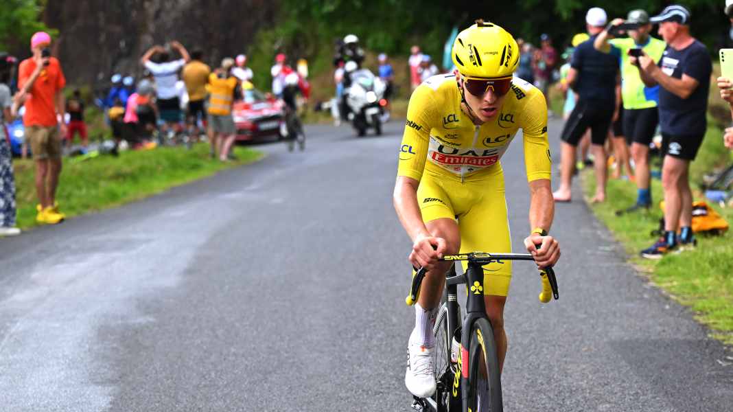 Insights into training: Pogacar reveals watt, heart rate & VAM values