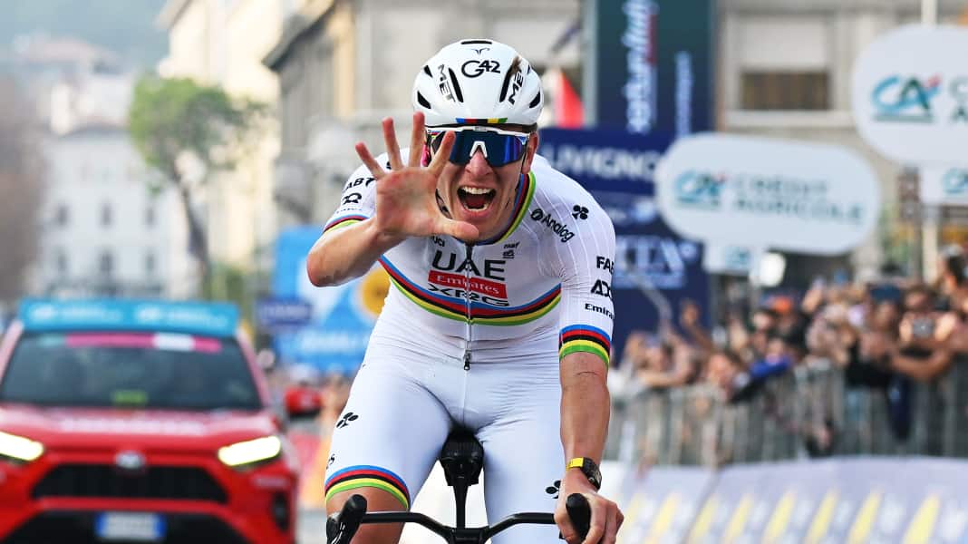 Radstar publishes training zones: Tadej Pogačar publishes data on Strava