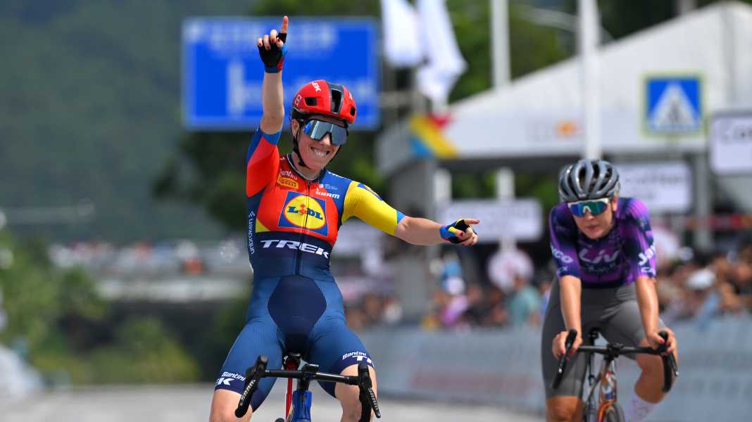 Tour of Guangxi Women 2025: Henderson stronger than Andersson in the two-man sprint
