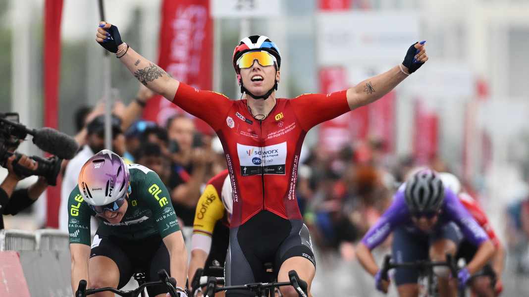 UAE Tour Women : Wiebes s'impose pour la troisième fois d'affilée
