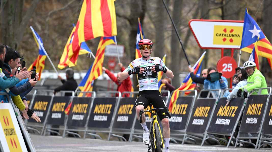 Tour de Catalogne - 6ème étape : Vingegaard domine en montagne même avec la moitié de ses forces