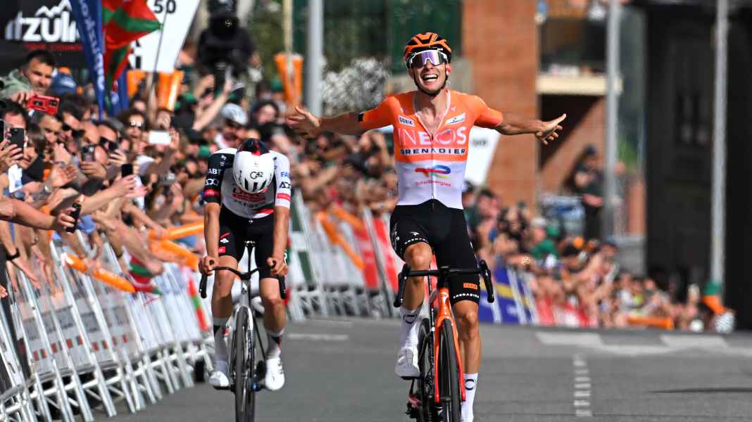 Tour du Pays Basque : L'échappée Laurance gagne avec des crampes dans le final des 12 pour cent
