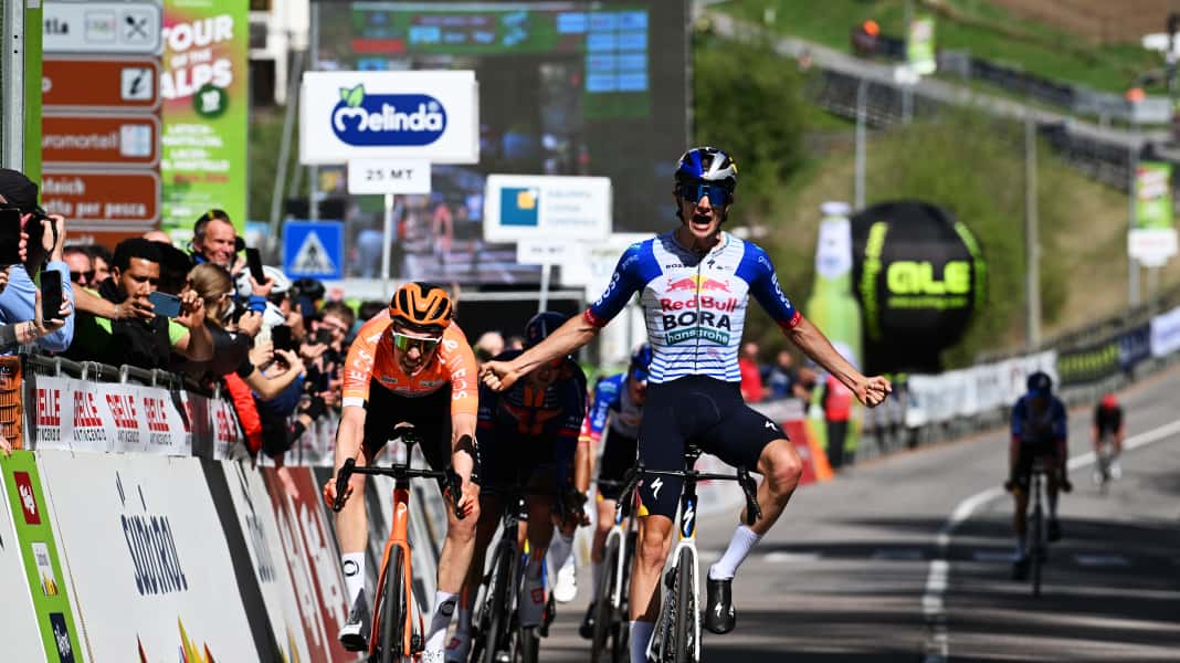 Tour of the Alps - Stage 2: Pellizzari wins mountain finish after Red Bull dominates the finale
