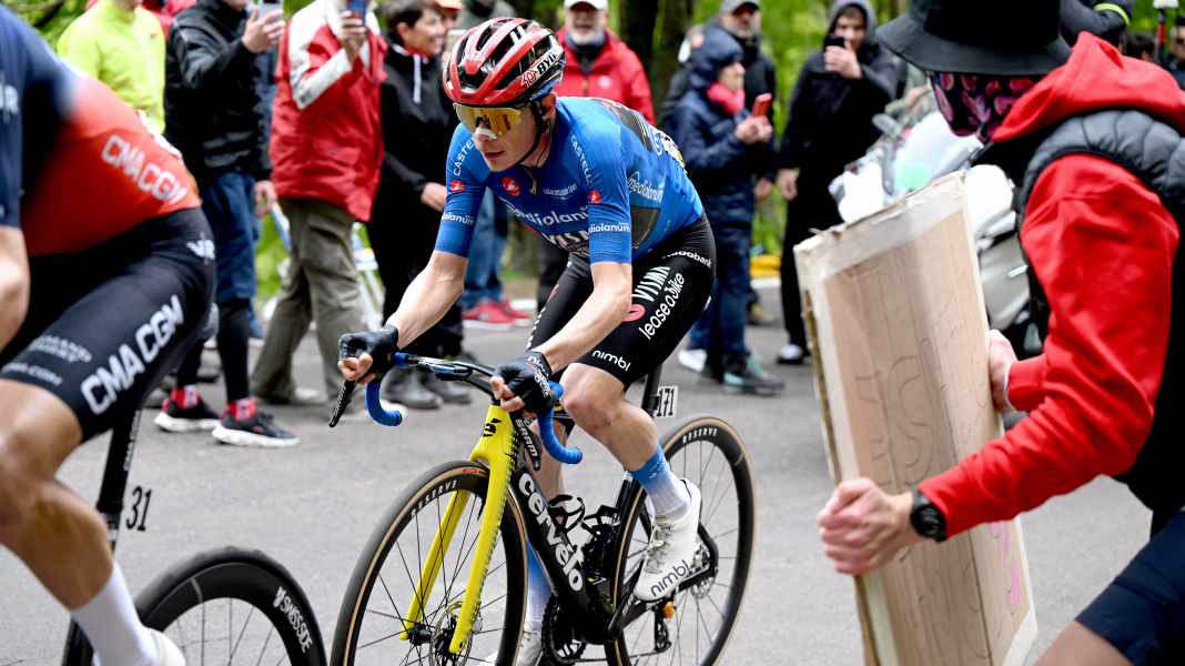 Giro d'Italia - 9ème étape : Seul Gall résiste longtemps : Vingegaard gagne aussi sur le Corno alle Scale