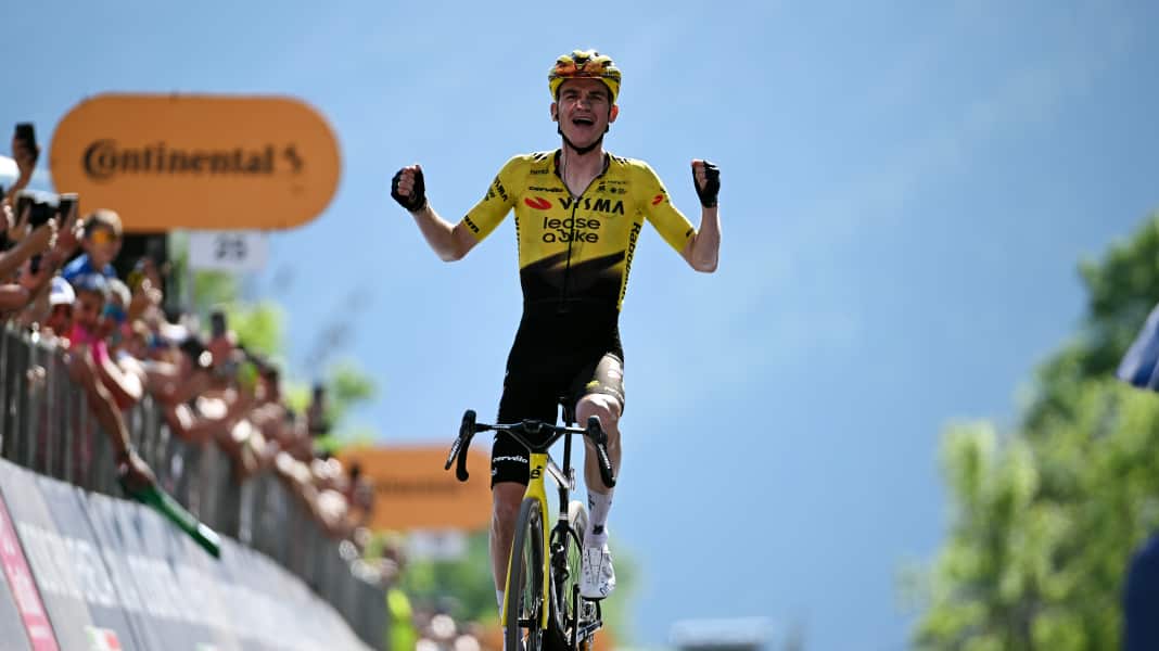 Giro d'Italia - 19ème étape : Kuss, l'assistant de Vingegaard, s'empare de l'étape reine dans l'échappée