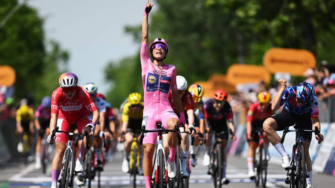 Giro d'Italia Women - Stage 2: Balsamo sprints to victory in the pink jersey