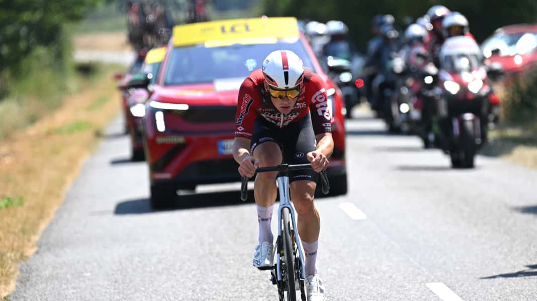 TOUR Tech-Briefing zur 12. Etappe: Sprintsimulation und Daten einer Soloflucht