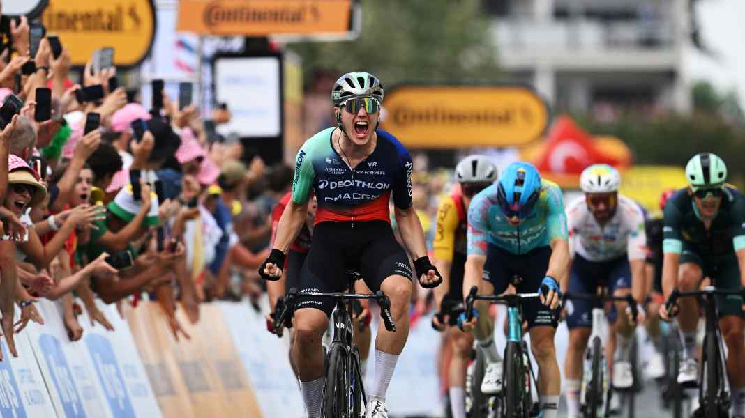 Tour de France - 5. Etappe: Kanter im ersten Sprint beim Tour-Debüt nur von Kooij geschlagen