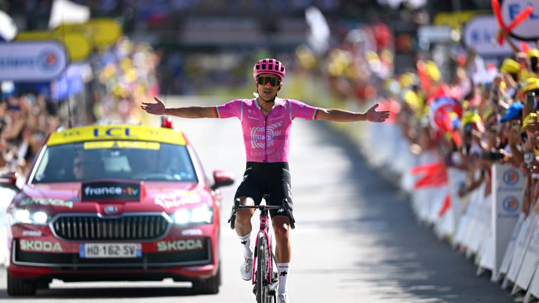 Tour de France - 18e étape : Carapaz s'impose en solitaire après une échappée