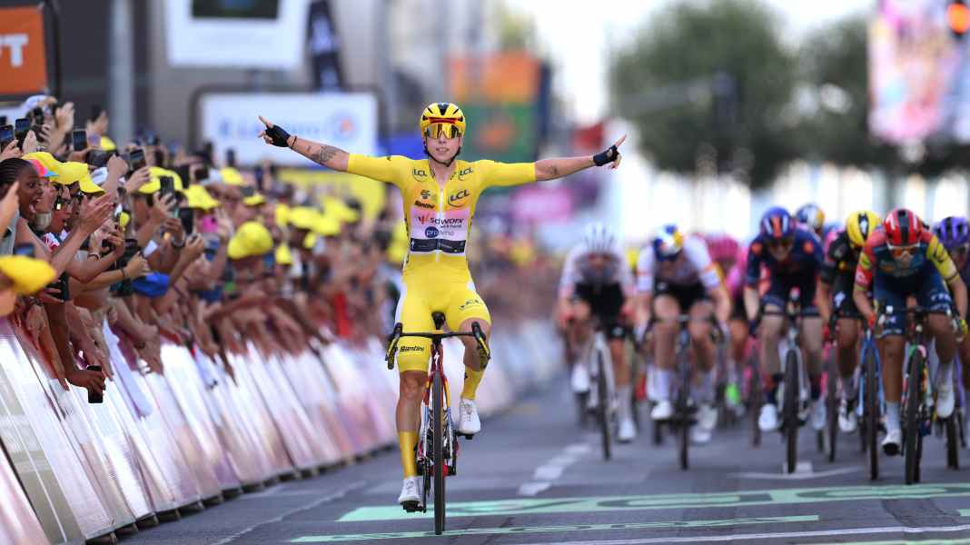 Tour de France Femmes - 2. Etappe: Wiebes lässt Konkurrenz keine Chance und baut Rekord aus