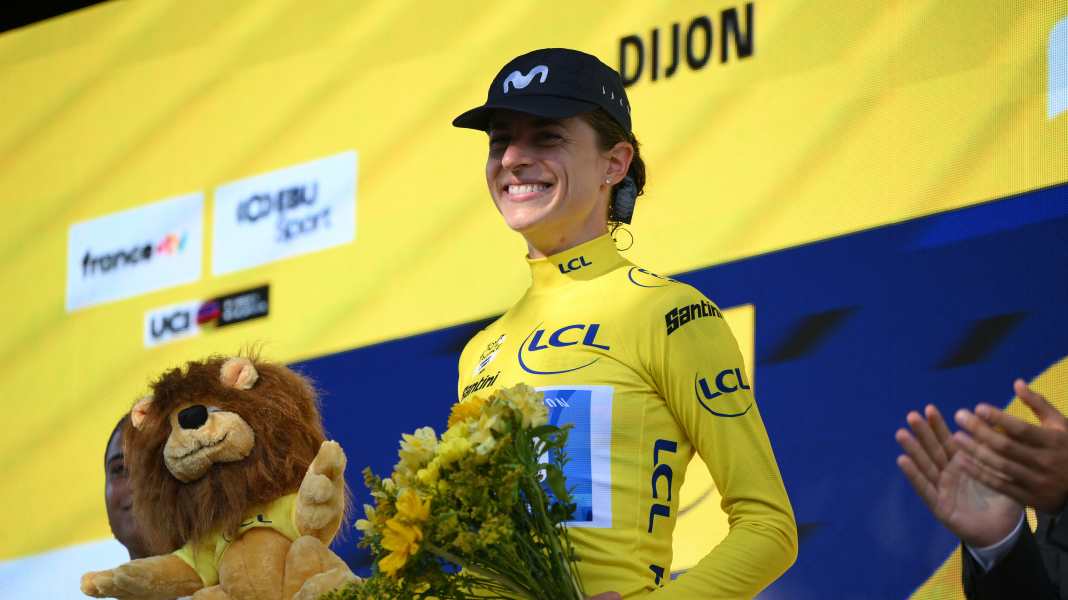 Tour de France Femmes - 4. Etappe: “Gelb wie der Senf”: Reusser gewinnt Zeitfahren in Dijon und übernimmt Gesamtführung