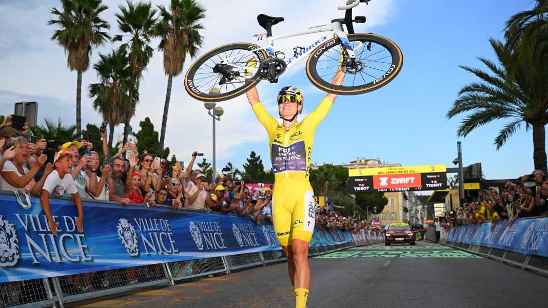 Tour de France Femmes - 9. Etappe: Vollering gewinnt die Tour mit nächstem Etappensieg in Nizza