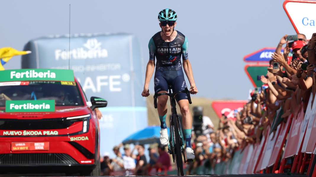 Vuelta a España 2026 - 12. Etappe: Omrzel beim ersten Sieg jünger als Landsmann Pogacar