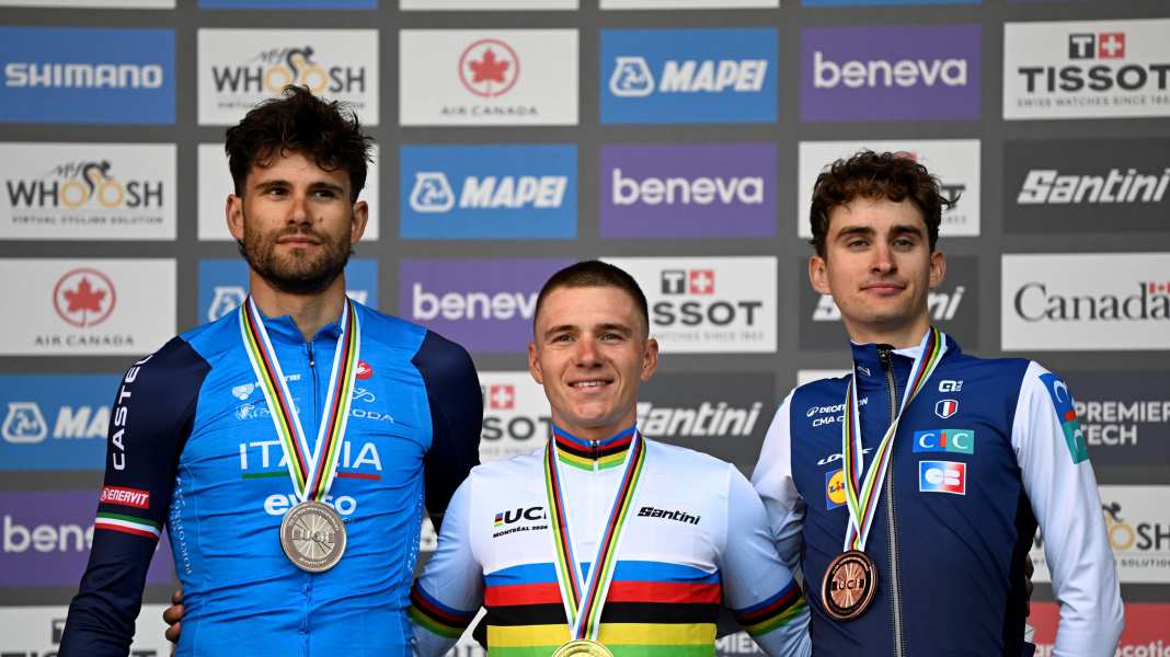 WM 2026 - Einzelzeitfahren Männer: Evenepoel holt historisches viertes Gold