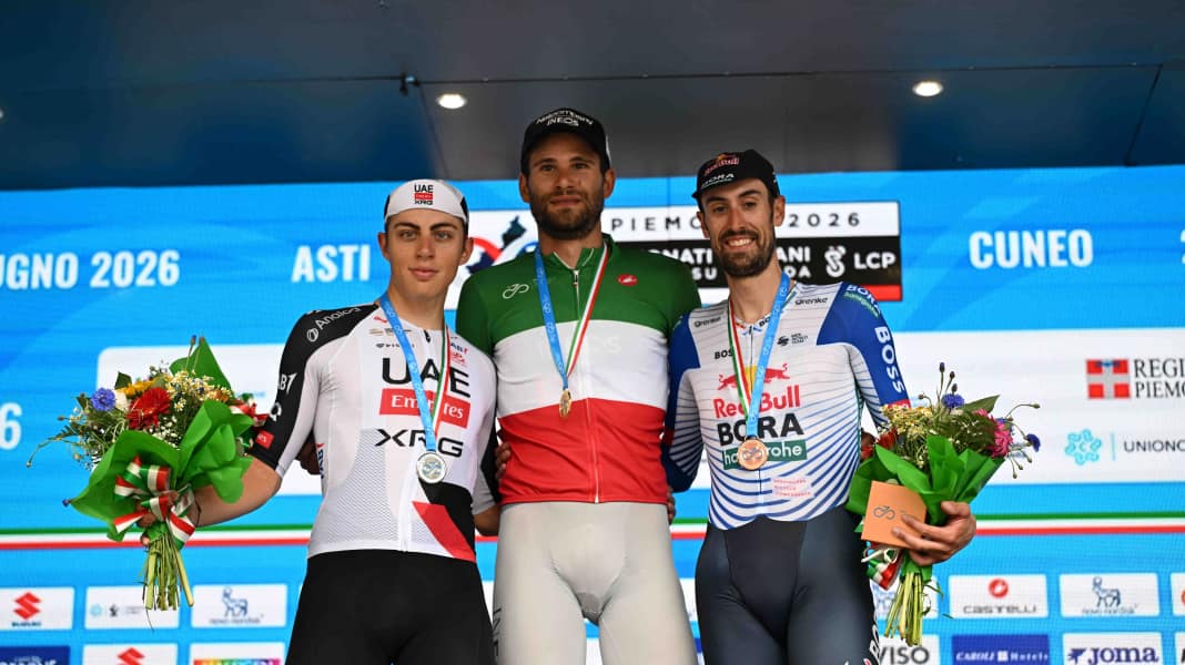 Championnats d'Italie de contre-la-montre : Ganna s'impose - Affini craint pour son Tour de France après une chute