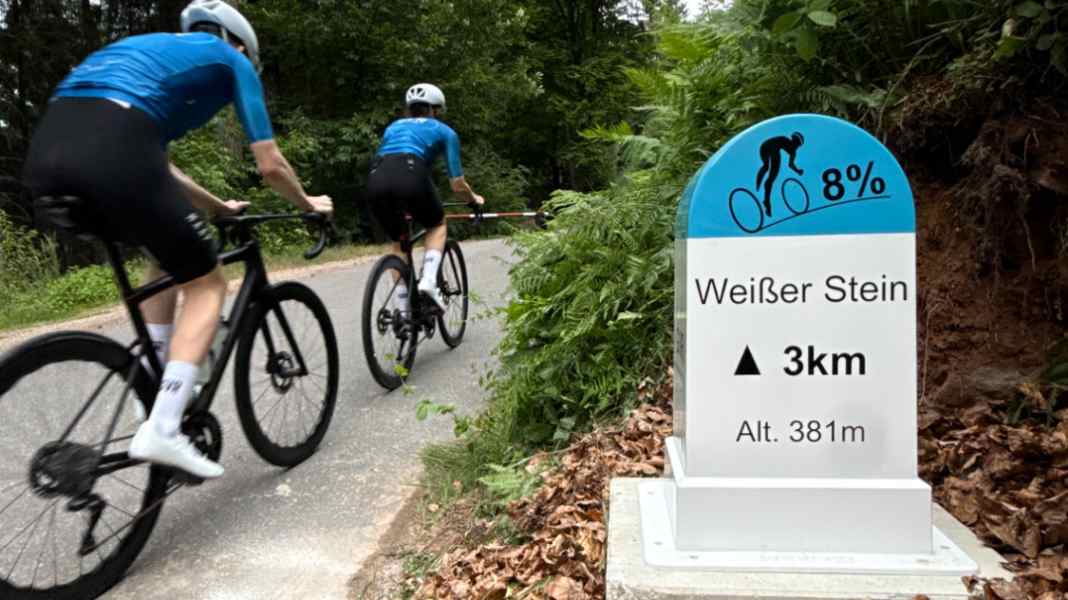 GVR Milestone Challenge: Everesting near Heidelberg