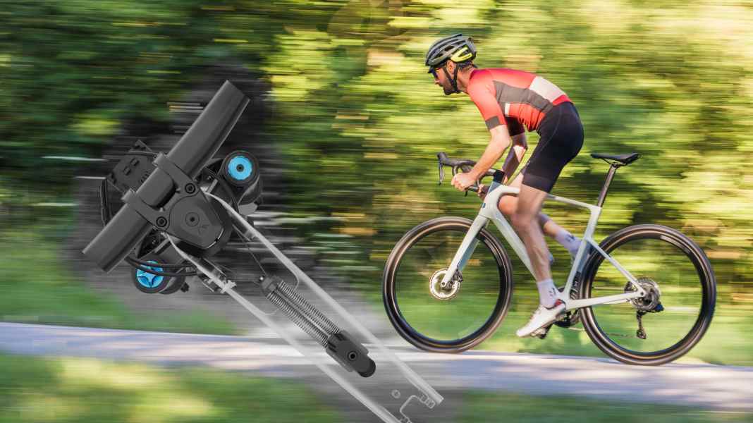 Barre stabilisatrice K.I.S. : « Ça fonctionne tout aussi bien sur un vélo de course »