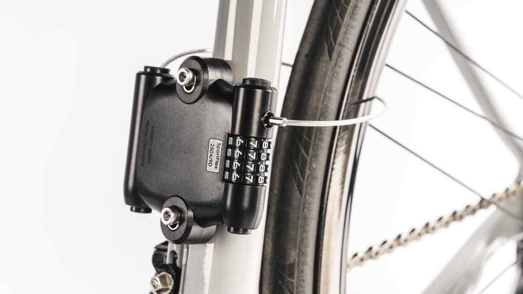 Antivol pour vélo d'Abus : le Sportflex 2504 avec câble métallique en test TOUR
