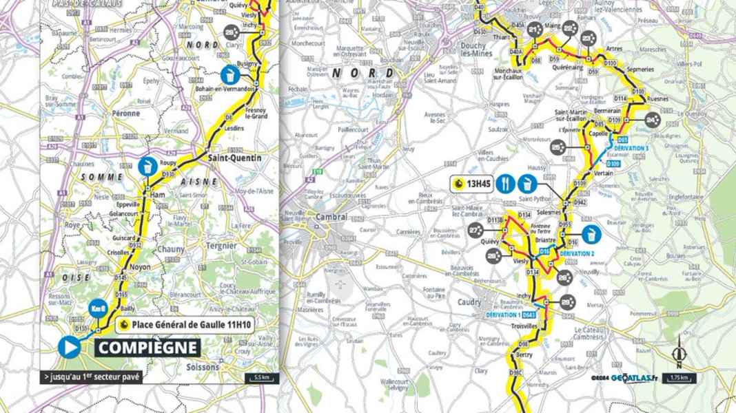Paris-Roubaix 2024 : parcours, liste de départ & secteurs pavés