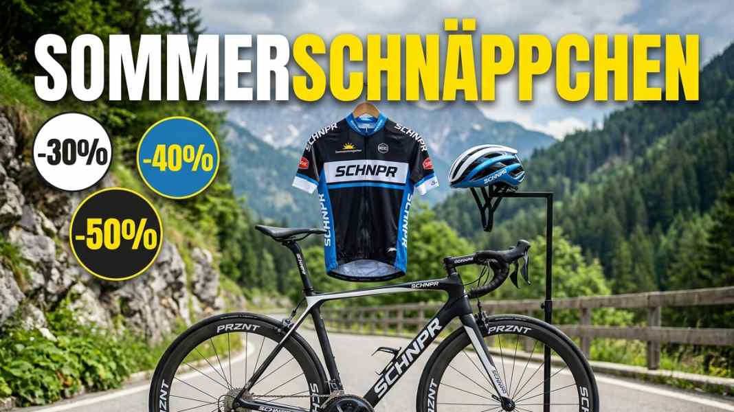 Coole Angebote: Sommerschnäppchen für Rennradfahrer