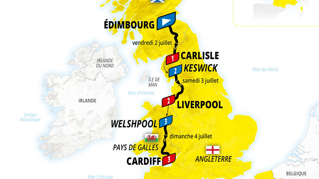 Grand Départ 2027: All route details and profiles for the Tour de France start