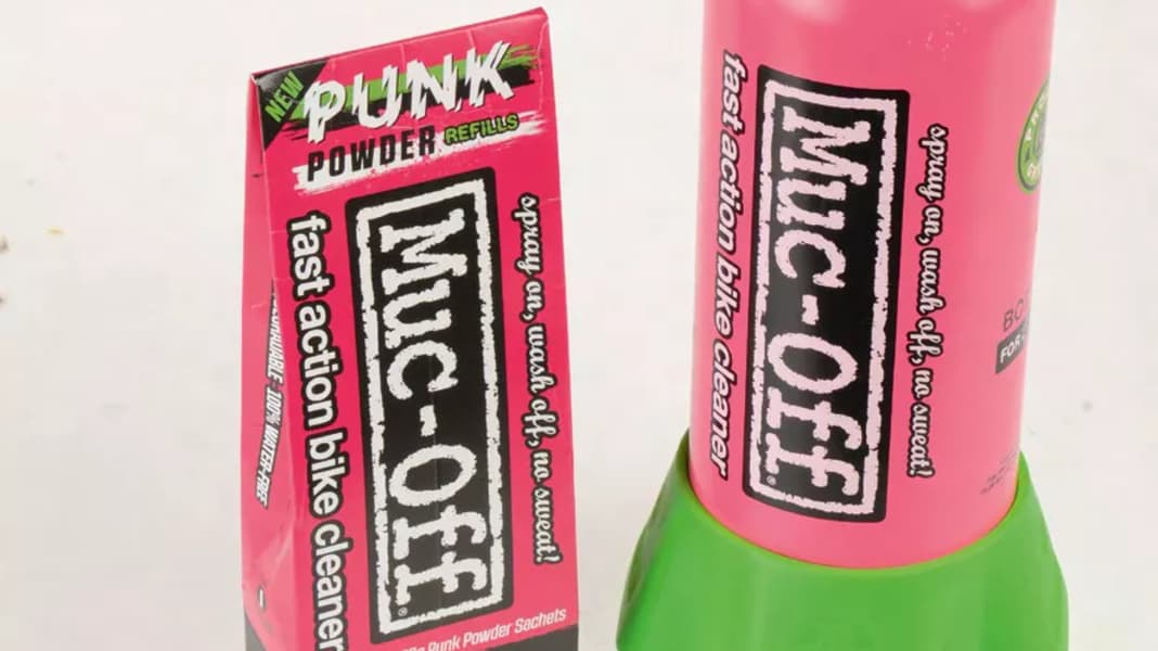 Cleaner from Muc-Off: The "Bottle For Life Bundle" set in the TOUR test