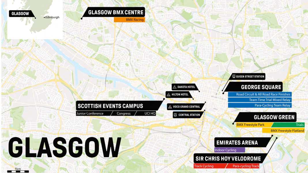 Rad-WM 2023: Vollversammlung in Glasgow