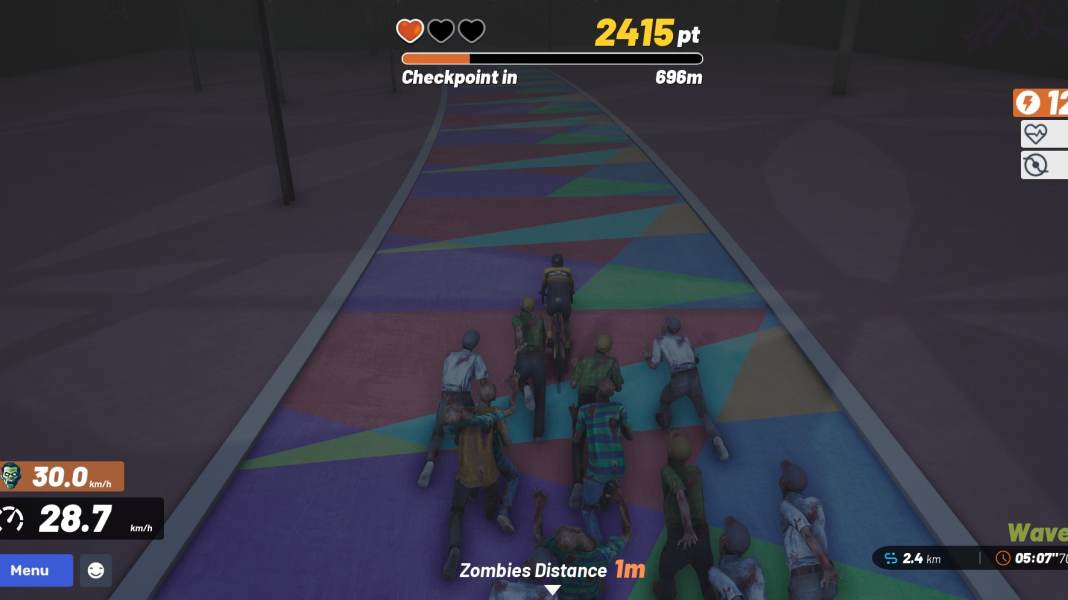 MyWhoosh 5.3 update: New zombie mode and UCI World Championship tracks