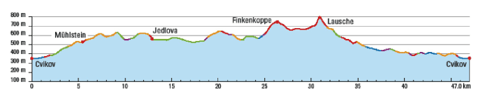 An iconic stop in Jedlova and then up to the two highest peaks of the Lusatian Mountains!