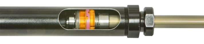   Über die neue VVC-Zugstufe lässt sich die High- und Lowspeed-Ausfedergeschwindigkeit getrennt einstellen.