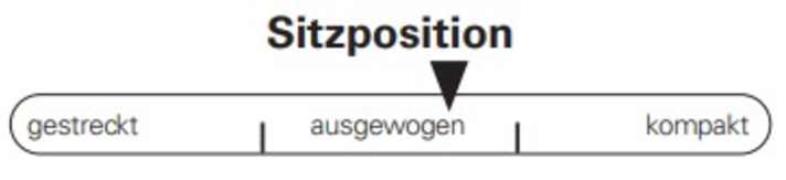Die Sitzposition fällt auf dem Specialized Status 170 2 ausgewogen aus.