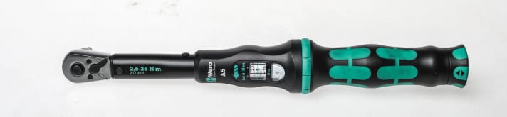 The Wera bicycle torque spanner is a treat for every hobby screwdriver