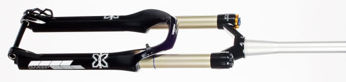   Test 2016 suspension forks: X-Fusion Sweep Roughcut HLR