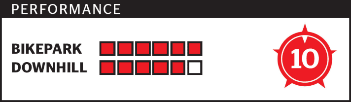   Test 2015 Big Bikes: Trek Session 9.9 DH (FREERIDE-RANKING: Die Zahl (maximal 10 Punkte) gibt den Gesamteindruck wieder und ist keine Addition von Downhill- und Bikepark-Punkten.)