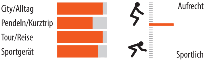 Einsatzbereich und Sitzposition des Liv Thrive Advanced GX.