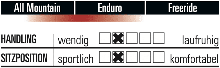 Specialised Status 160 - Characteristics