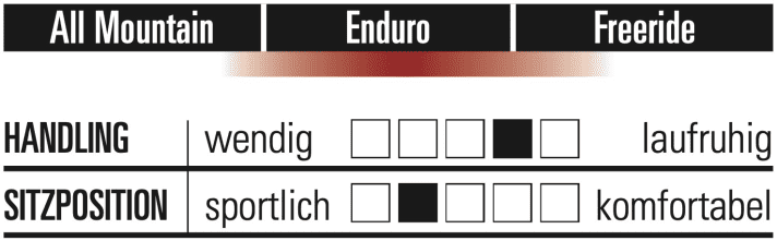 Yeti SB 160 T1 Race specification - Characteristics