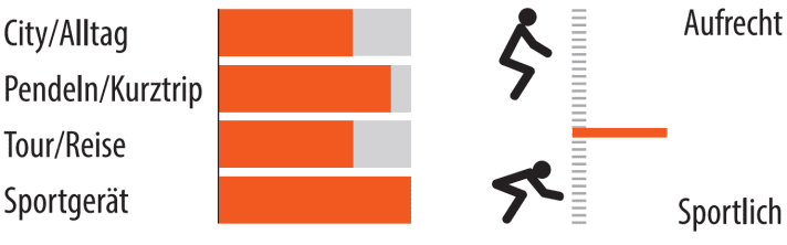 Einsatzbereich und Sitzposition des Rose Backroad Flatbar.