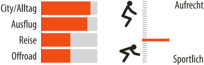 Einsatzbereich und Sitzposition des Ampler Curt Anyroad