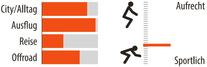 Infos zu Einsatzbereich und Sitzposition des Stevens E-Strada 6.3.4 FEQ
