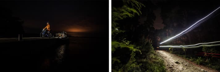   Night rides can be fun, but they place higher demands on people, equipment and organisation.