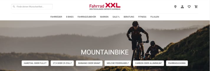 Fahrrad XXL