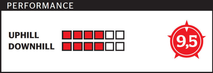   Carbon Enduro Test 2015: Conway WME 1027 (FREERIDE RANKING: The number (maximum 10 points) reflects the overall impression and is not an addition of downhill and bike park points).
