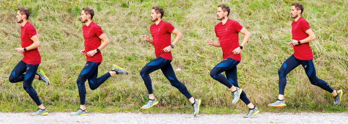   Die perfekte Lauftechnik