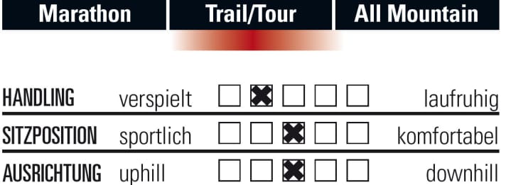   The riding behaviour of the Fuji Rakan 29 3.3: This is how the BIKE testers rate it.