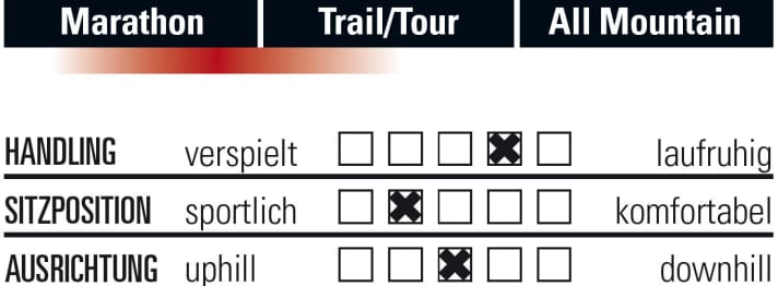   The riding characteristics of the Rotwild R.C1 FS
