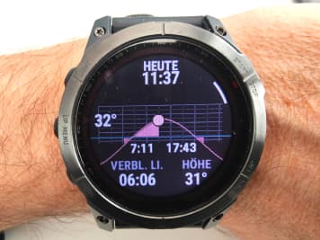 Geräte synchronisieren, Sonnenstand und Jetlag-Hilfe