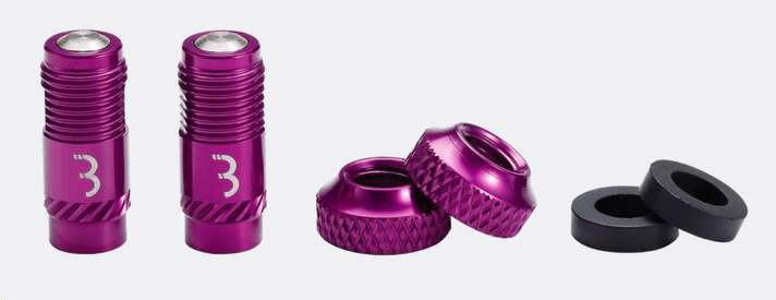 Similar to Schwalbe's Clik Valve, BBB wants to eliminate the weaknesses of classic valves with the CoreCaps.