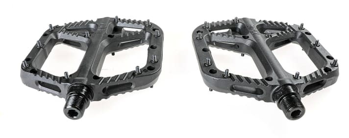 Die mit dem BIKE Tipp ausgezeichneten OneUp Components MTB Pedale gibt’s neben Schwarz in fünf weiteren Farben.